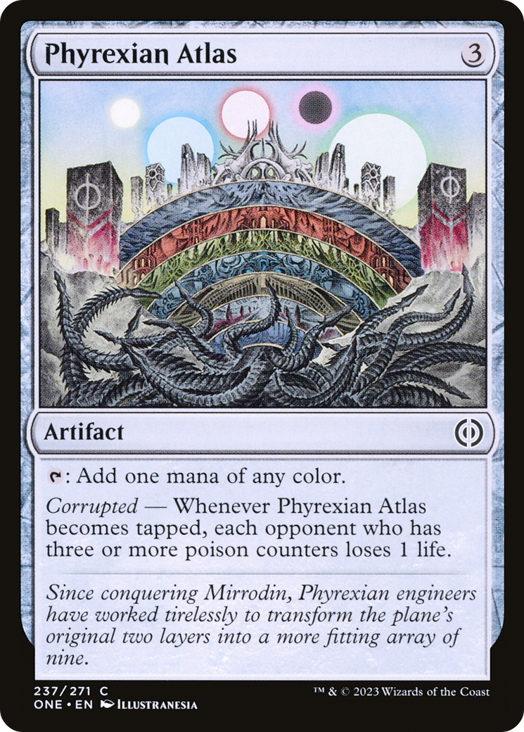 Phyrexian Atlas [Phyrexia: All Will Be One] | Game Master's Emporium (The New GME)