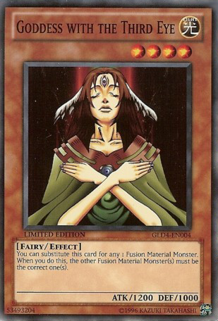Goddess with the Third Eye [GLD4-EN004] Common | Game Master's Emporium (The New GME)
