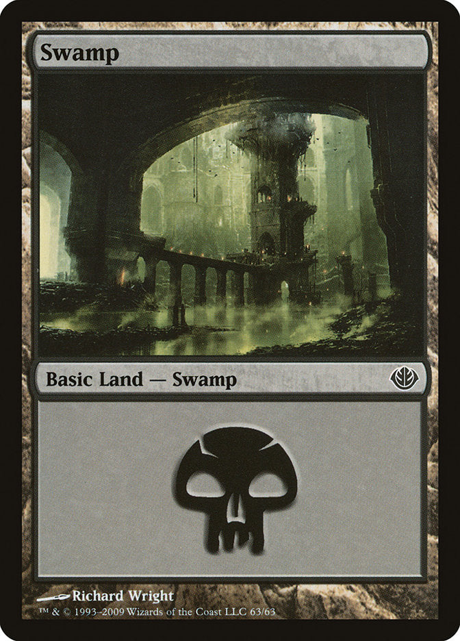 Swamp (63) [Duel Decks: Garruk vs. Liliana] | Game Master's Emporium (The New GME)