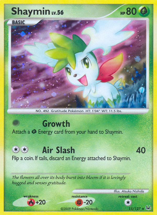 Shaymin (15/127) [Platinum: Base Set] | Game Master's Emporium (The New GME)