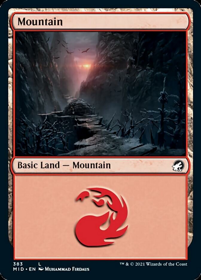 Mountain (383) [Innistrad: Midnight Hunt] | Game Master's Emporium (The New GME)