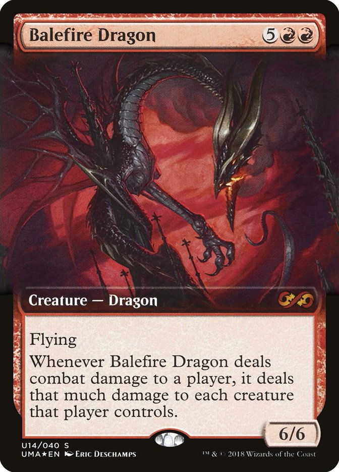 Balefire Dragon (Topper) [Ultimate Masters Box Topper] | Game Master's Emporium (The New GME)