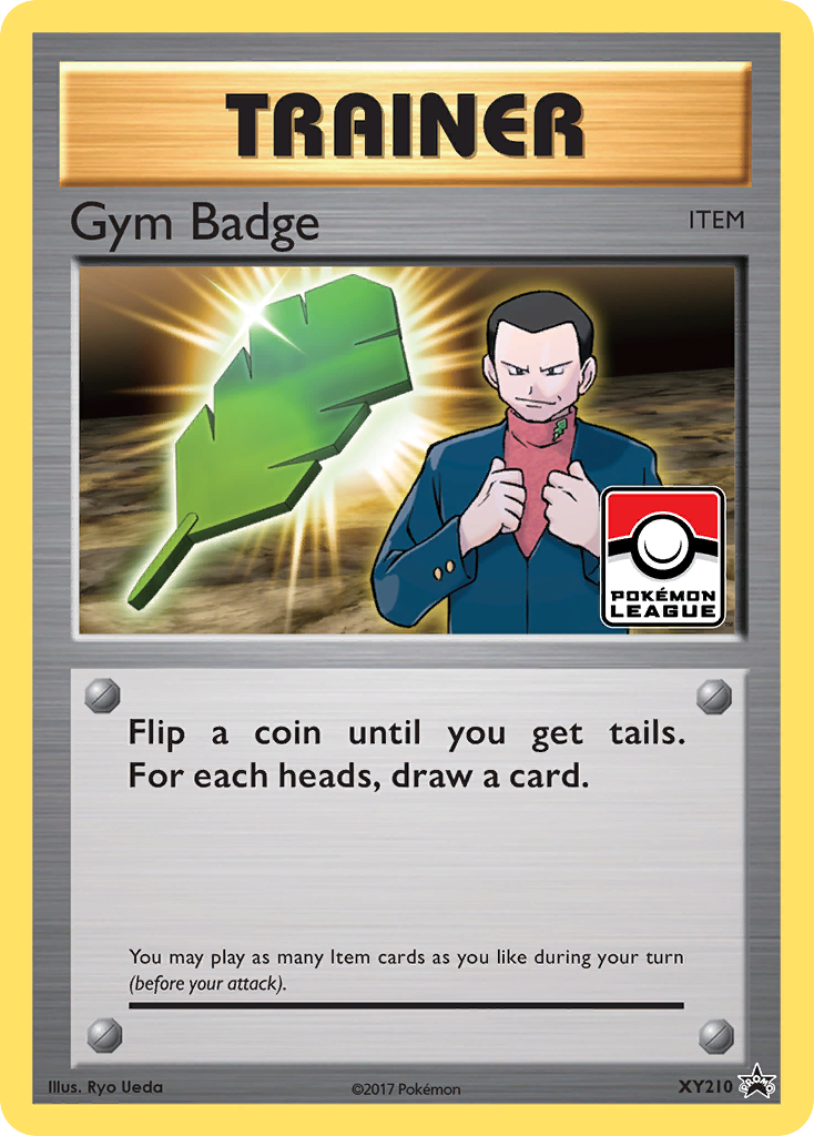 Gym Badge (XY210) (Giovanni) [XY: Black Star Promos] | Game Master's Emporium (The New GME)