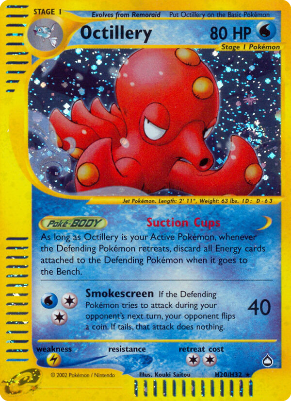 Octillery (H20/H32) [Aquapolis] | Game Master's Emporium (The New GME)