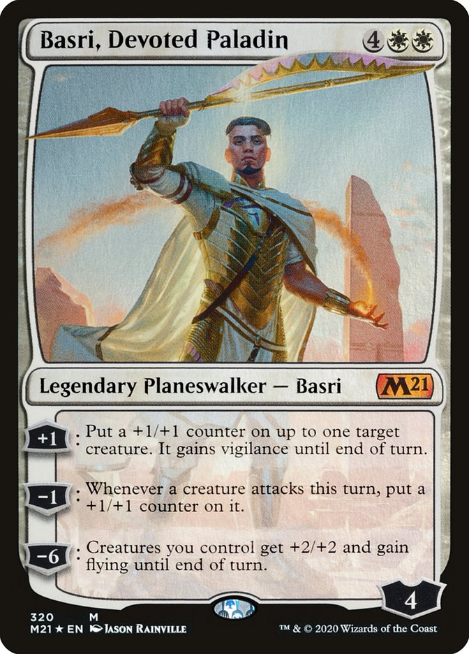 Basri, Devoted Paladin [Core Set 2021] | Game Master's Emporium (The New GME)