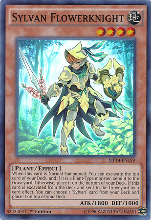 Sylvan Flowerknight [MP14-EN199] Super Rare | Game Master's Emporium (The New GME)