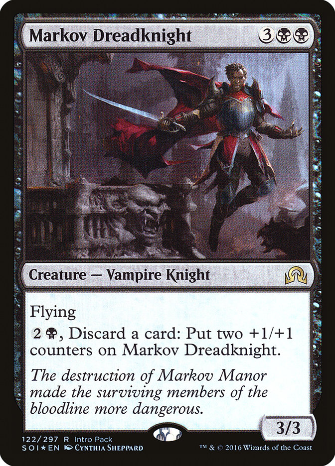 Markov Dreadknight (Intro Pack) [Shadows over Innistrad Promos] | Game Master's Emporium (The New GME)