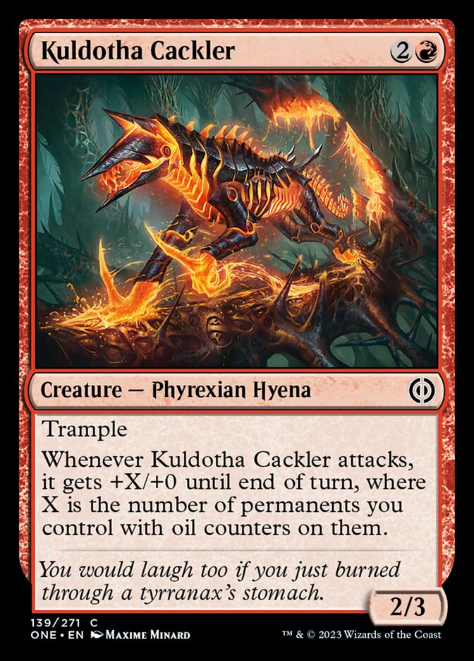 Kuldotha Cackler [Phyrexia: All Will Be One] | Game Master's Emporium (The New GME)