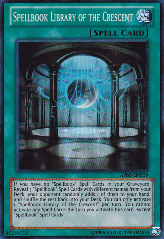 Spellbook Library of the Crescent [AP03-EN009] Super Rare | Game Master's Emporium (The New GME)