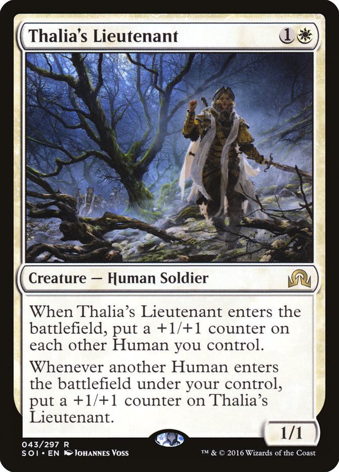 Thalia's Lieutenant [Shadows over Innistrad] | Game Master's Emporium (The New GME)