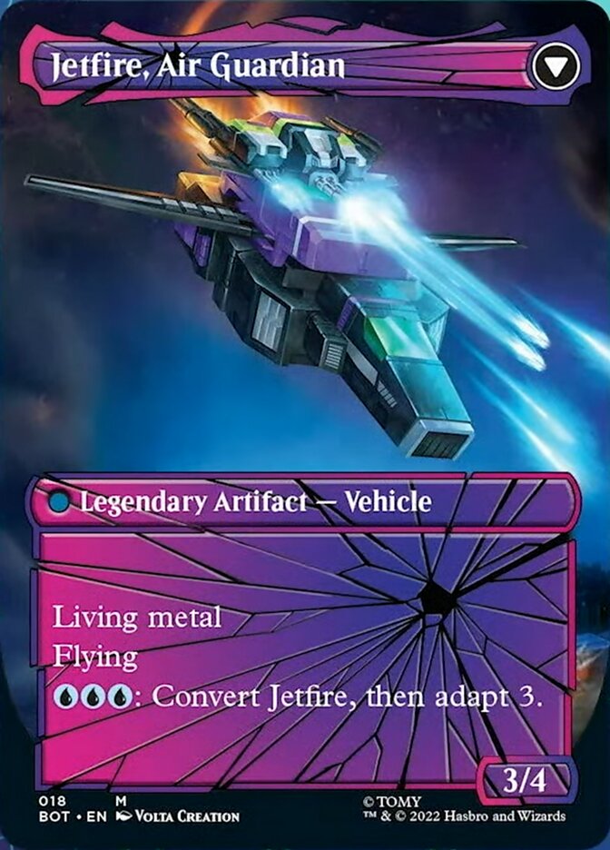 Jetfire, Ingenious Scientist // Jetfire, Air Guardian (Shattered Glass) [Transformers] | Game Master's Emporium (The New GME)