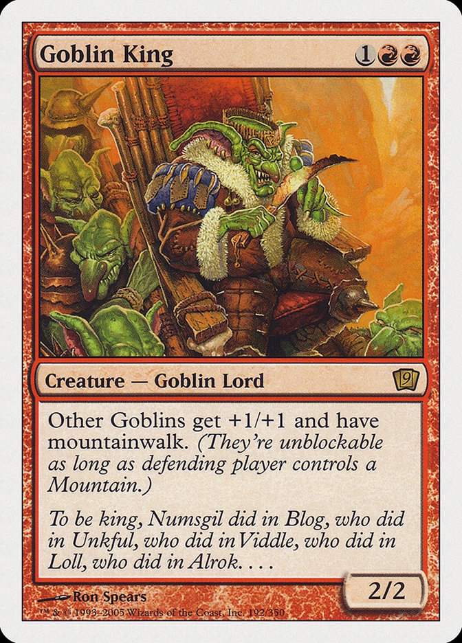 Goblin King [Ninth Edition] | Game Master's Emporium (The New GME)
