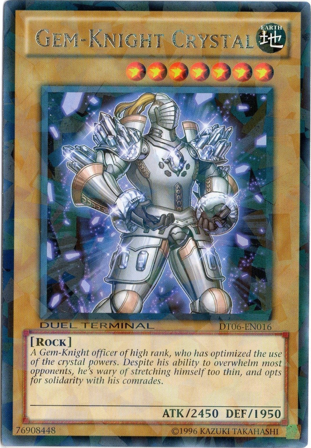 Gem-Knight Crystal [DT06-EN016] Rare | Game Master's Emporium (The New GME)