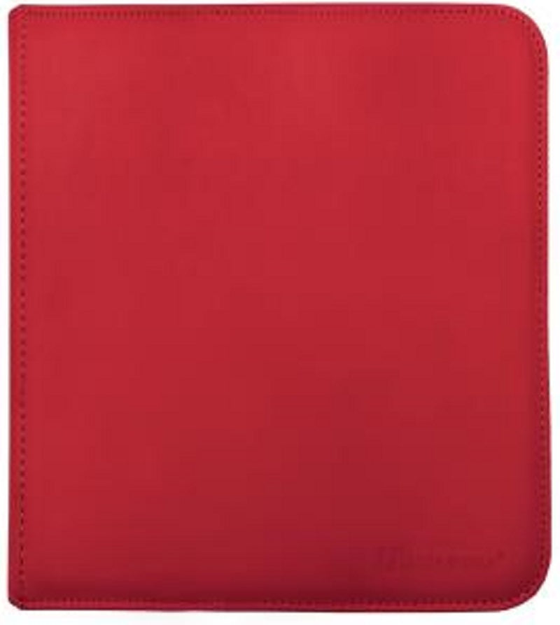 Ultra PRO 12-Pocket Vivid Zippered Red Binder | Game Master's Emporium (The New GME)