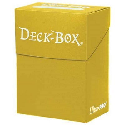 Ultra Pro Deck Box Yellow 60 | Game Master's Emporium (The New GME)