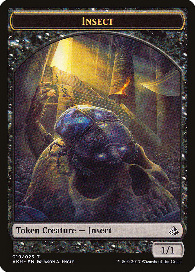Insect Token [Amonkhet Tokens] | Game Master's Emporium (The New GME)