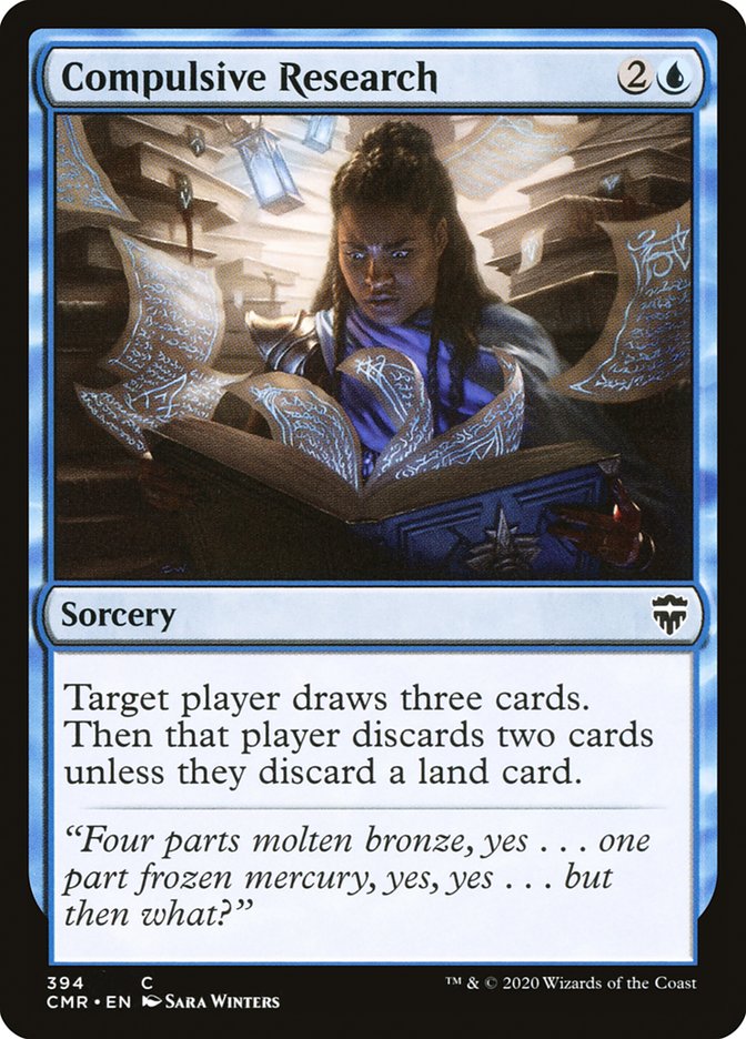 Compulsive Research [Commander Legends] | Game Master's Emporium (The New GME)