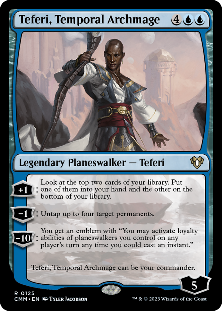 Teferi, Temporal Archmage [Commander Masters] | Game Master's Emporium (The New GME)