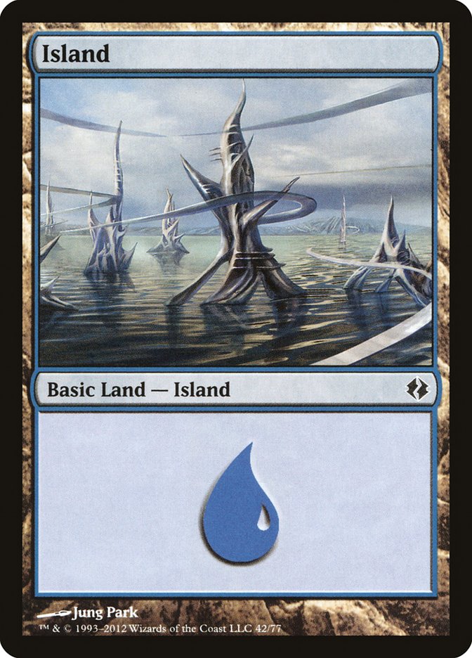 Island (42) [Duel Decks: Venser vs. Koth] | Game Master's Emporium (The New GME)