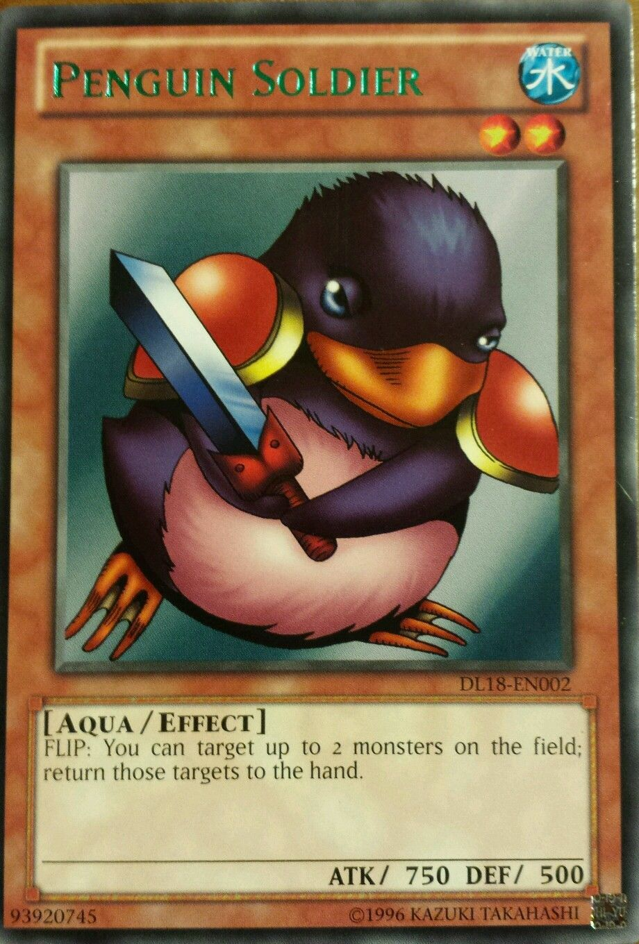Penguin Soldier (Green - DL18) [DL18-EN002] Rare | Game Master's Emporium (The New GME)