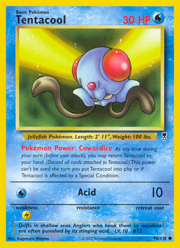 Tentacool (96/110) [Legendary Collection] | Game Master's Emporium (The New GME)