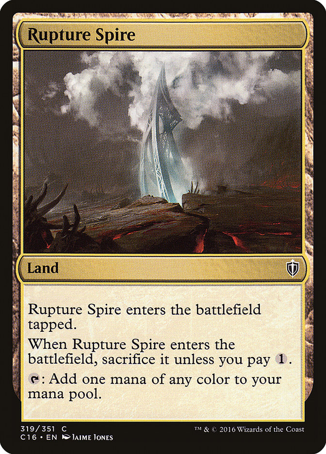 Rupture Spire [Commander 2016] | Game Master's Emporium (The New GME)