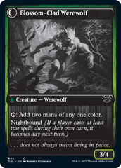 Weaver of Blossoms // Blossom-Clad Werewolf [Innistrad: Double Feature] | Game Master's Emporium (The New GME)