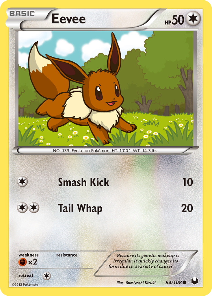 Eevee (84/108) [Black & White: Dark Explorers] | Game Master's Emporium (The New GME)