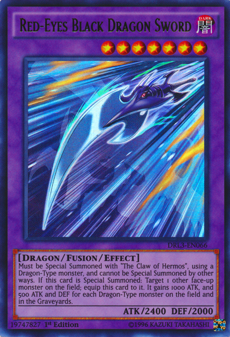 Red-Eyes Black Dragon Sword [DRL3-EN066] Ultra Rare | Game Master's Emporium (The New GME)