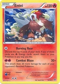 Entei (14/98) (Cosmos Holo) (Blister Exclusive) [XY: Ancient Origins] | Game Master's Emporium (The New GME)