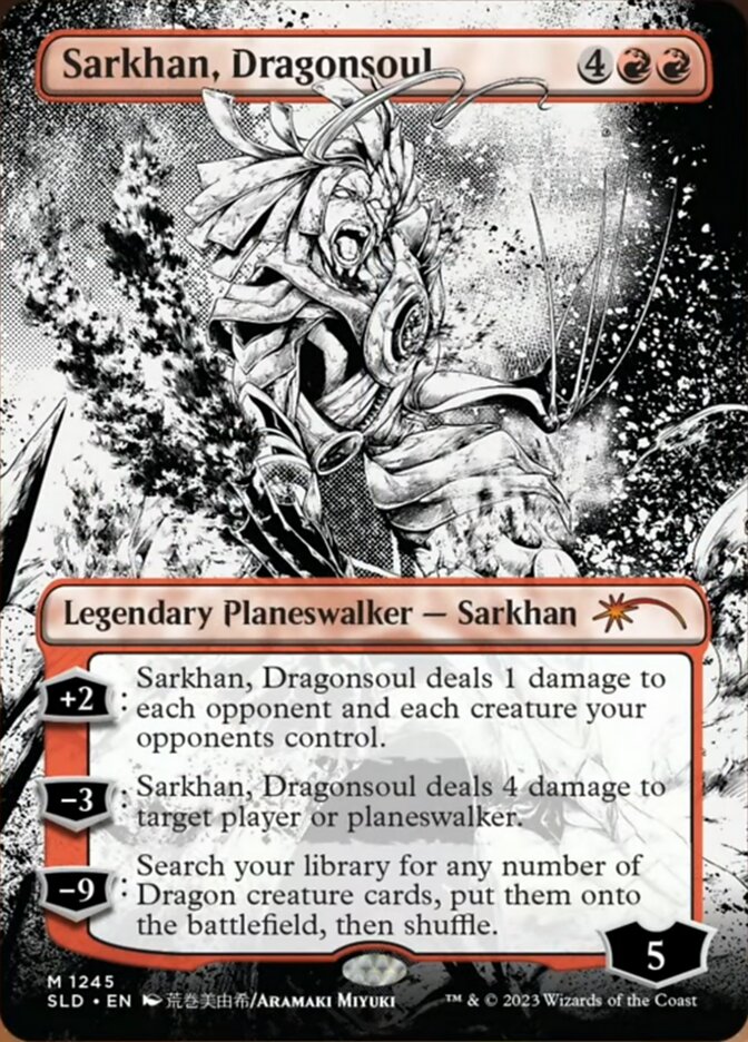 Sarkhan, Dragonsoul (Borderless) [Secret Lair Drop Series] | Game Master's Emporium (The New GME)