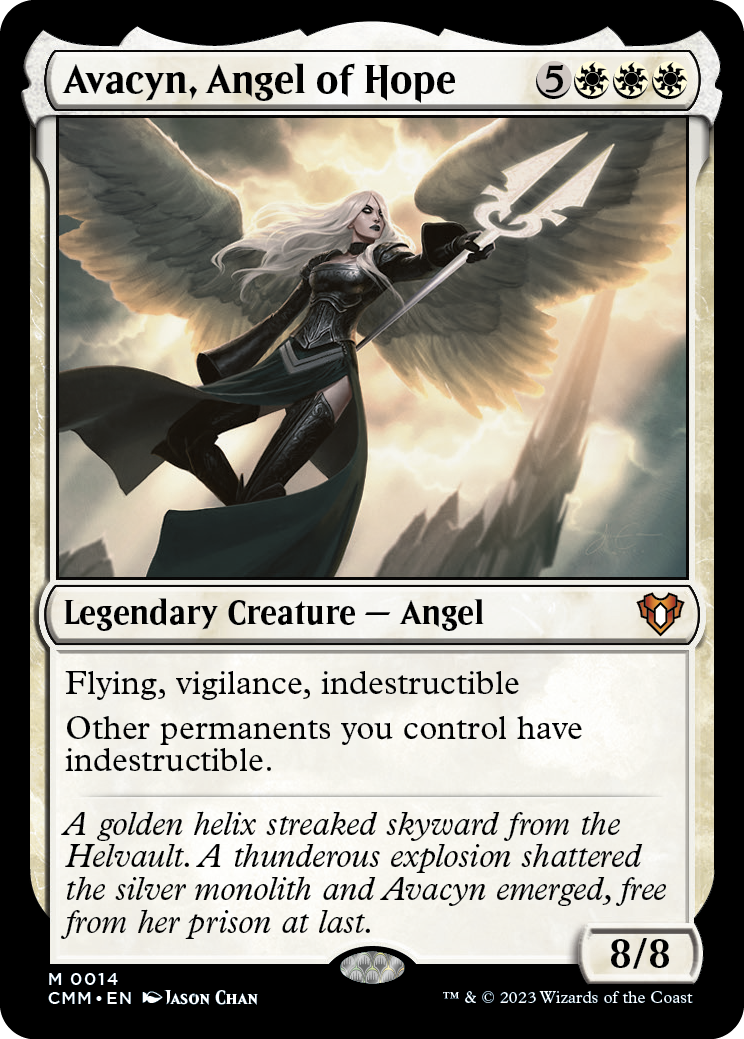 Avacyn, Angel of Hope [Commander Masters] | Game Master's Emporium (The New GME)