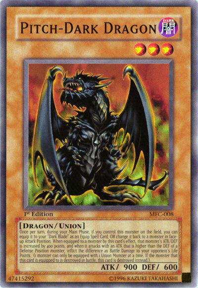 Pitch-Dark Dragon [MFC-008] Common | Game Master's Emporium (The New GME)