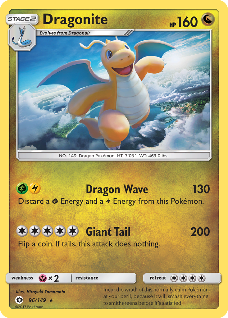 Dragonite (96/149) [Sun & Moon: Base Set] | Game Master's Emporium (The New GME)