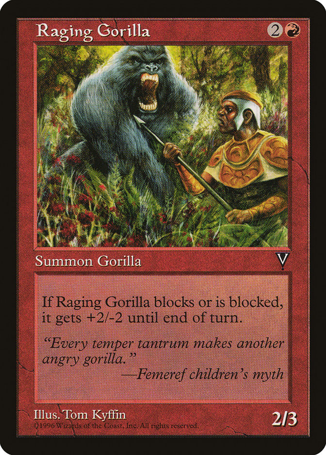 Raging Gorilla [Visions] | Game Master's Emporium (The New GME)