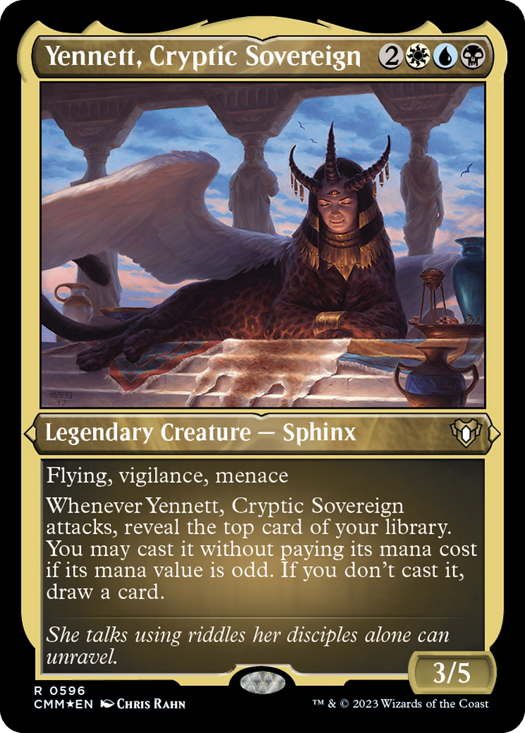 Yennett, Cryptic Sovereign (Foil Etched) [Commander Masters] | Game Master's Emporium (The New GME)