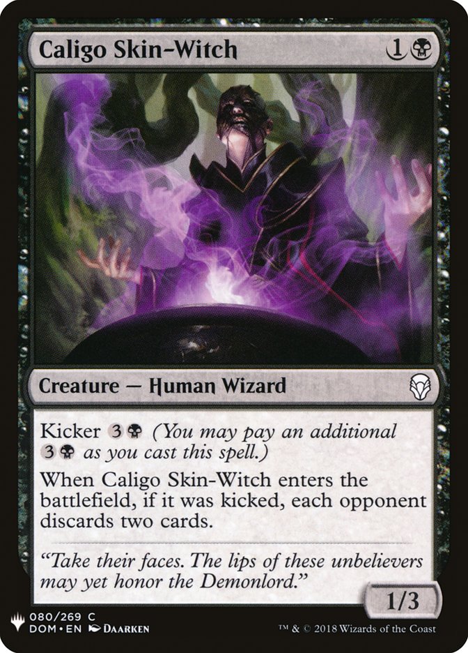 Caligo Skin-Witch [Mystery Booster] | Game Master's Emporium (The New GME)
