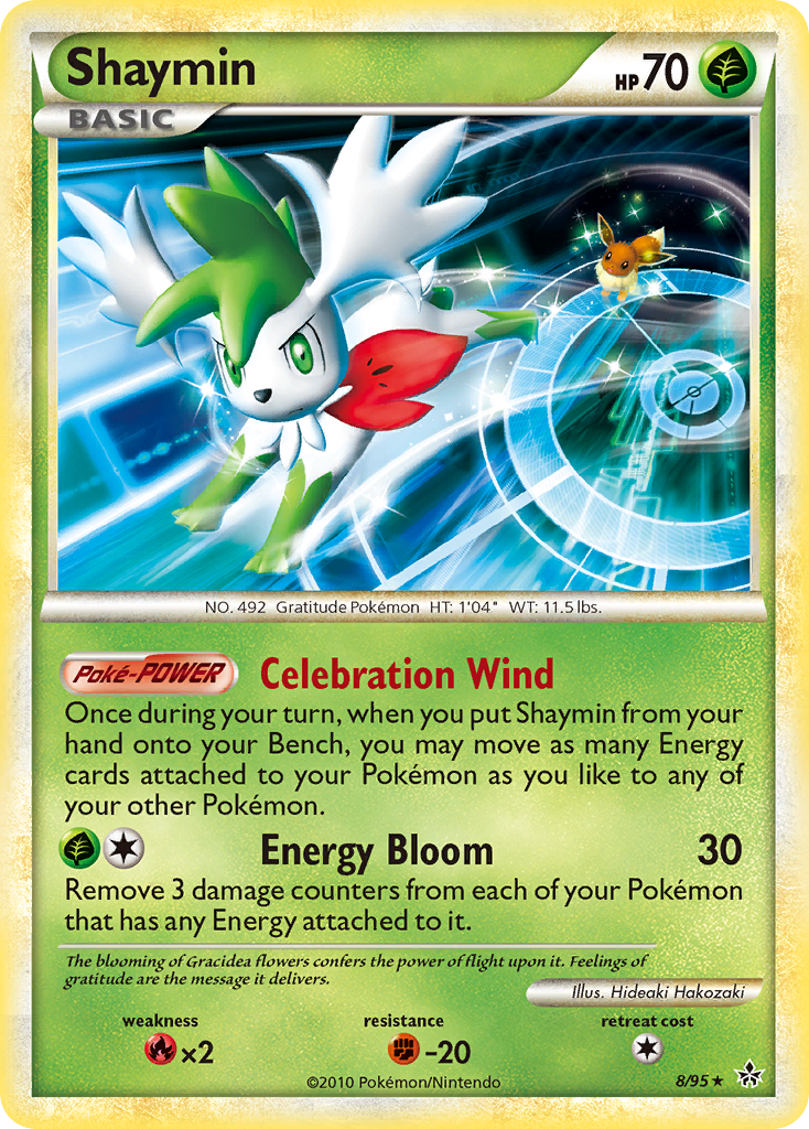 Shaymin (8/95) [HeartGold & SoulSilver: Unleashed] | Game Master's Emporium (The New GME)