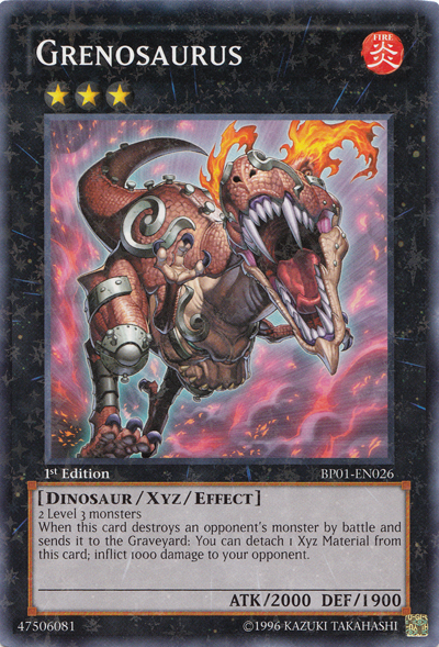 Grenosaurus [BP01-EN026] Starfoil Rare | Game Master's Emporium (The New GME)