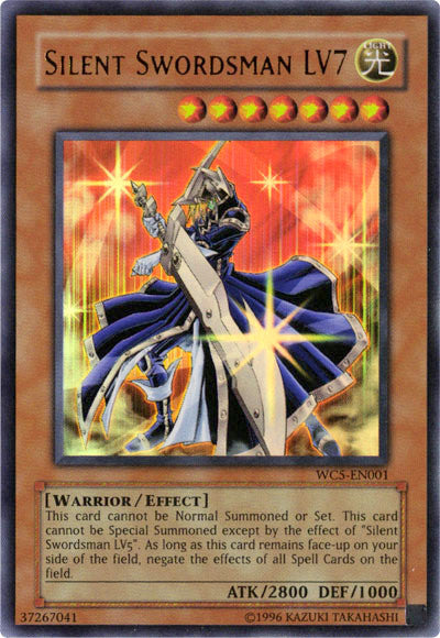 Silent Swordsman LV7 [WC5-EN001] Ultra Rare | Game Master's Emporium (The New GME)