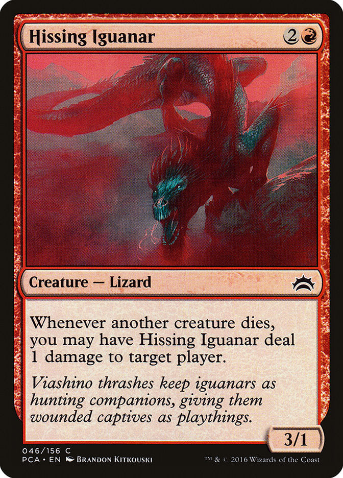 Hissing Iguanar [Planechase Anthology] | Game Master's Emporium (The New GME)