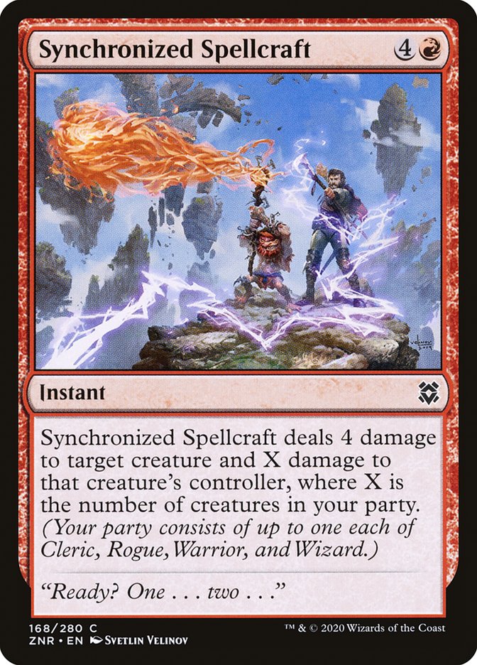 Synchronized Spellcraft [Zendikar Rising] | Game Master's Emporium (The New GME)