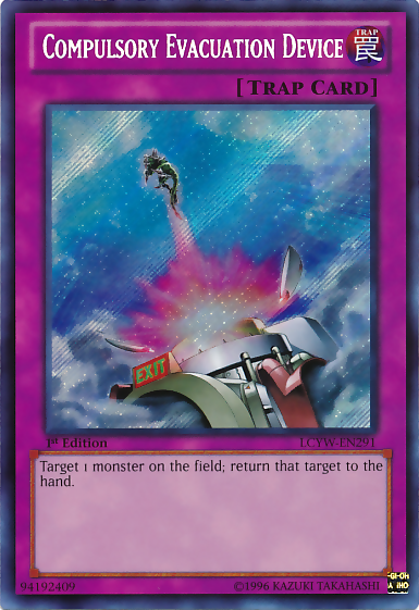 Compulsory Evacuation Device [LCYW-EN291] Secret Rare | Game Master's Emporium (The New GME)