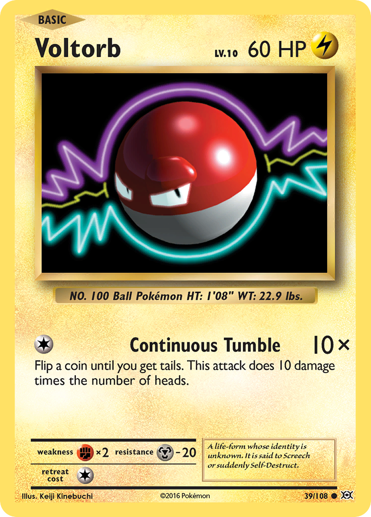 Voltorb (39/108) [XY: Evolutions] | Game Master's Emporium (The New GME)