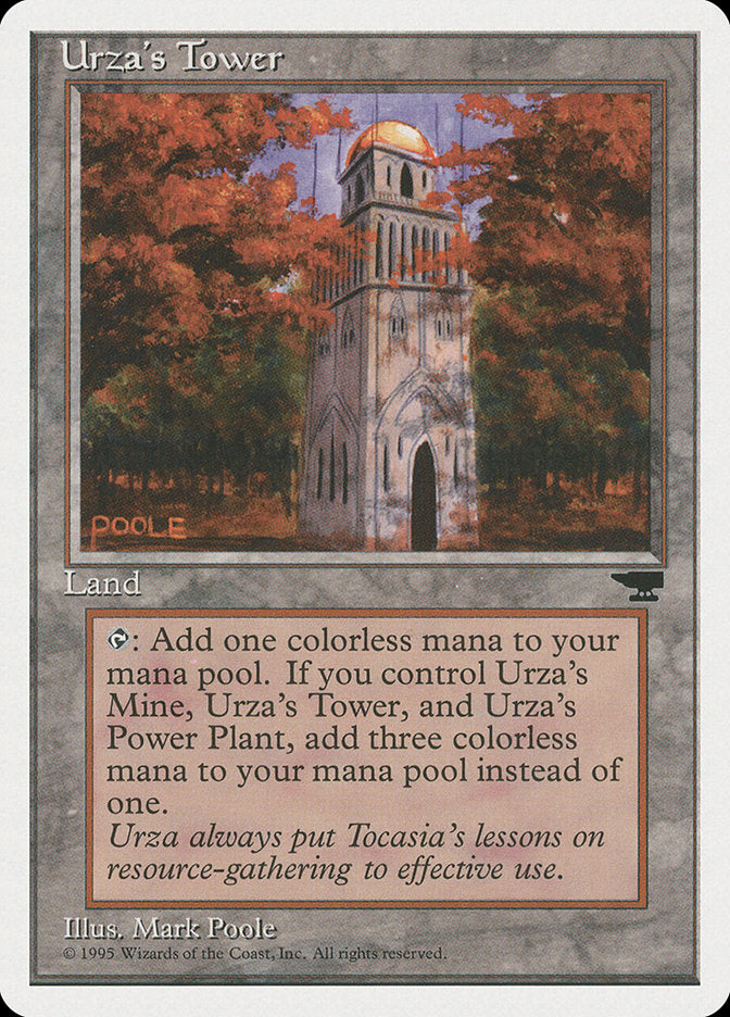 Urza's Tower (Autumn Leaves) [Chronicles] | Game Master's Emporium (The New GME)