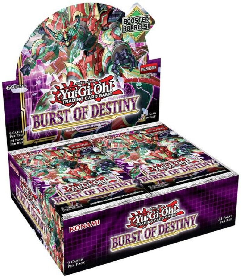 YuGiOh  Burst of Destiny  Booster Box | Game Master's Emporium (The New GME)