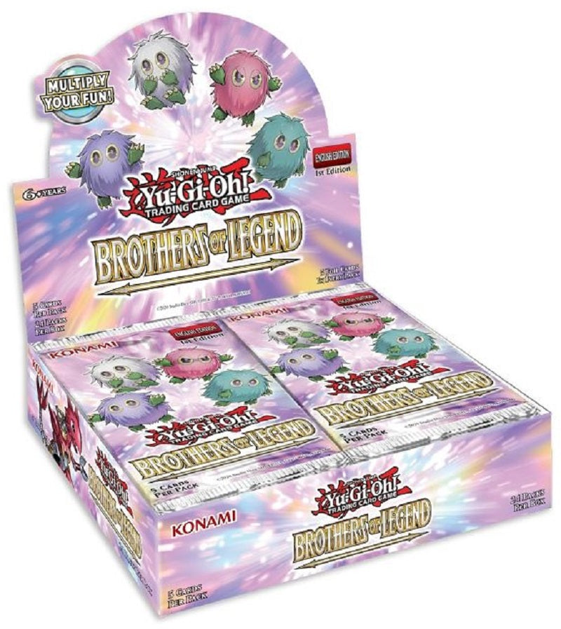 YuGiOh  Brothers of Legend  Booster Box | Game Master's Emporium (The New GME)