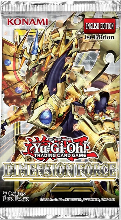 YuGiOh  Dimension Force  Single Booster | Game Master's Emporium (The New GME)