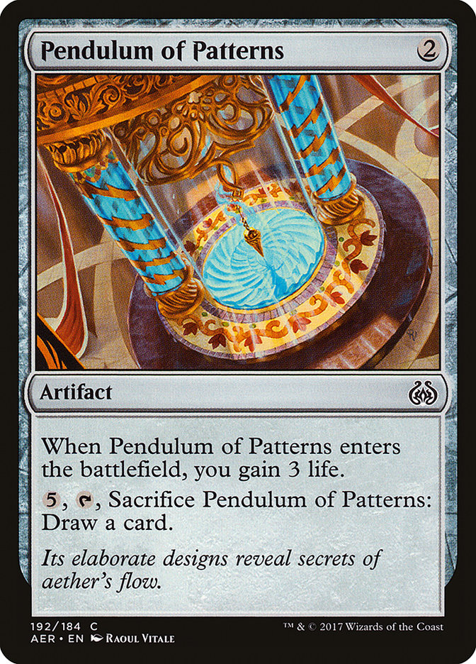 Pendulum of Patterns [Aether Revolt] | Game Master's Emporium (The New GME)