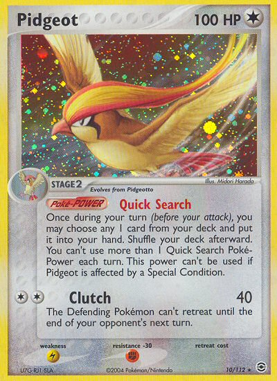 Pidgeot (10/112) [EX: FireRed & LeafGreen] | Game Master's Emporium (The New GME)